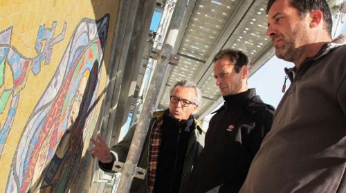 Photo Restauration de l'église Saint-Jean-Baptiste à BROCAS