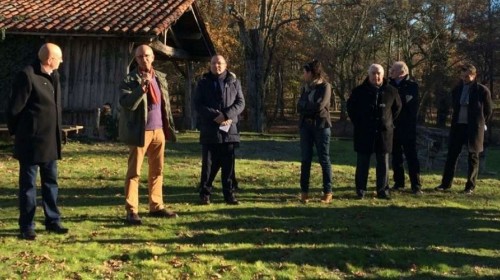 Photo Restauration de l'atelier des produits résineux de LUXEY