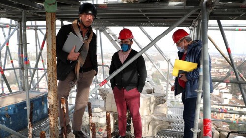 Photo Flèche de l'église Saint-Amand de Caudéran