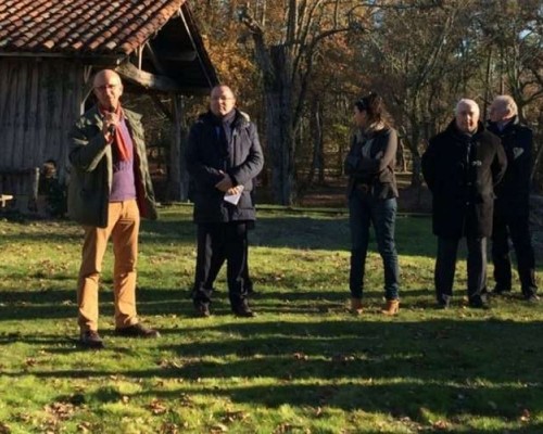 Restauration de l'atelier des produits résineux de LUXEY