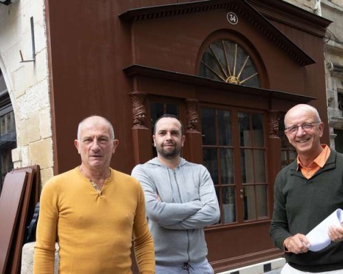 Devanture Bois du 34 rue des Ayres à Bordeaux