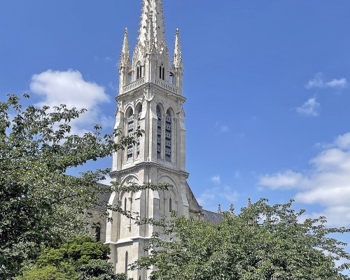 Clocher de l'église Saint-Amand